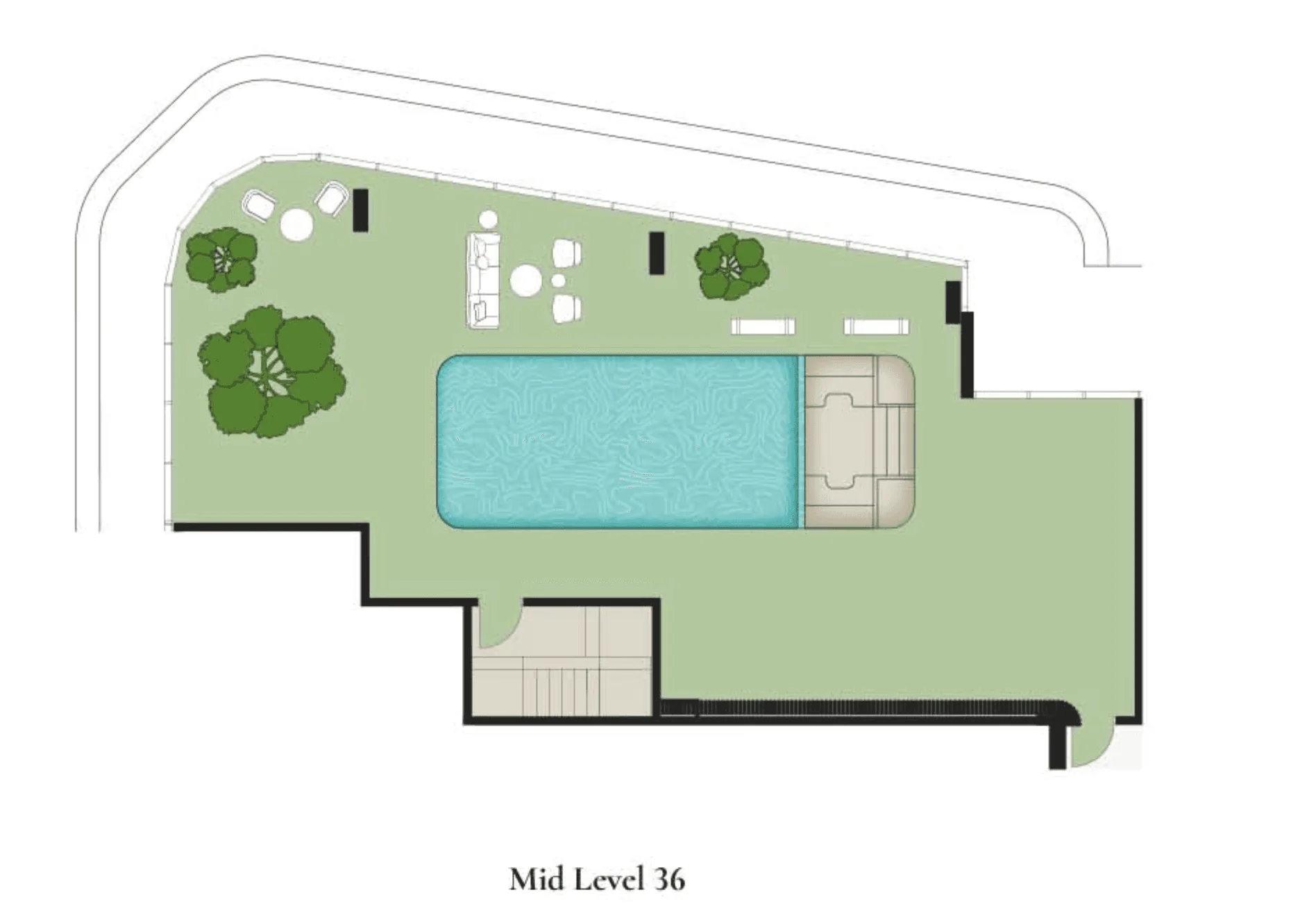 Residence floor plan