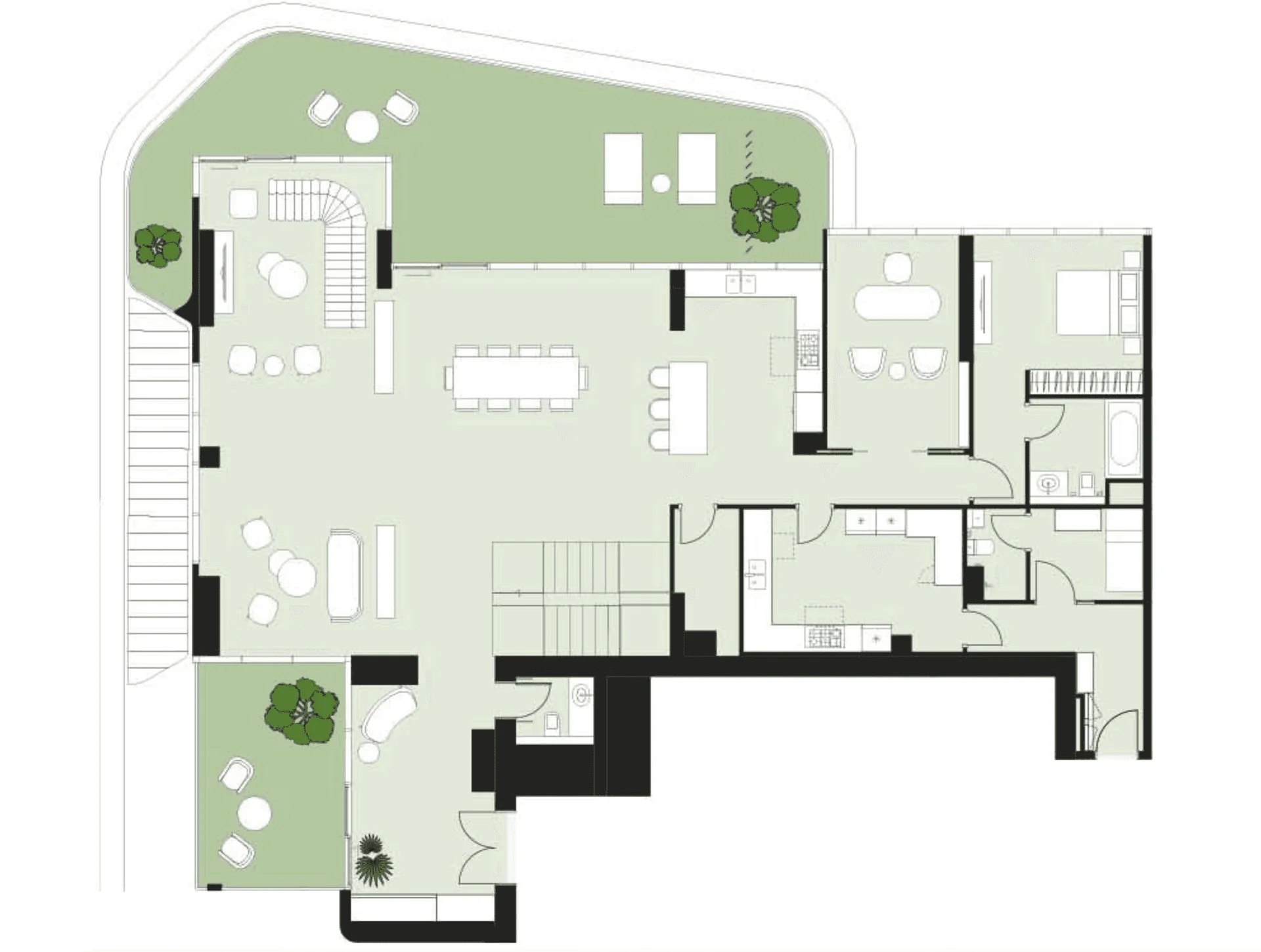 Residence floor plan